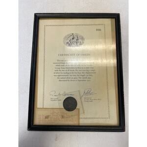 Spanish Netherlands 1741 Ducaton Silver Coin From Wreck Of Hollandia With COA